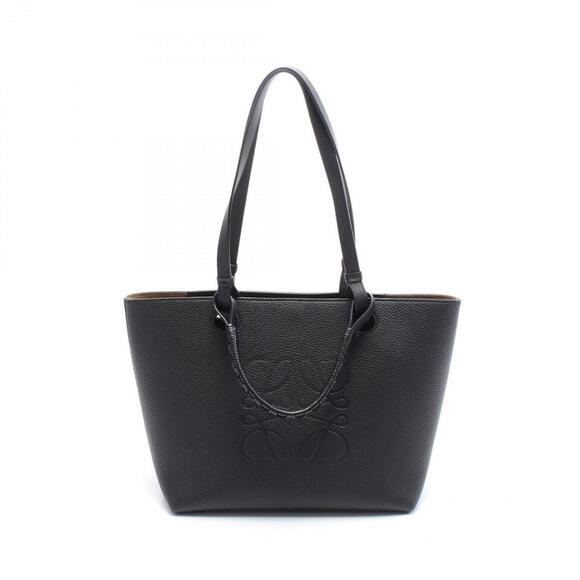LOEWE Black Leather Tote Bag - Picture 1 of 6